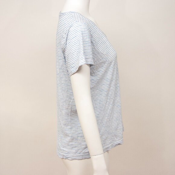 Madewell Whisper Cotton V-Neck Pocket Tee  100% Cotton Size Large - Picture 5 of 8